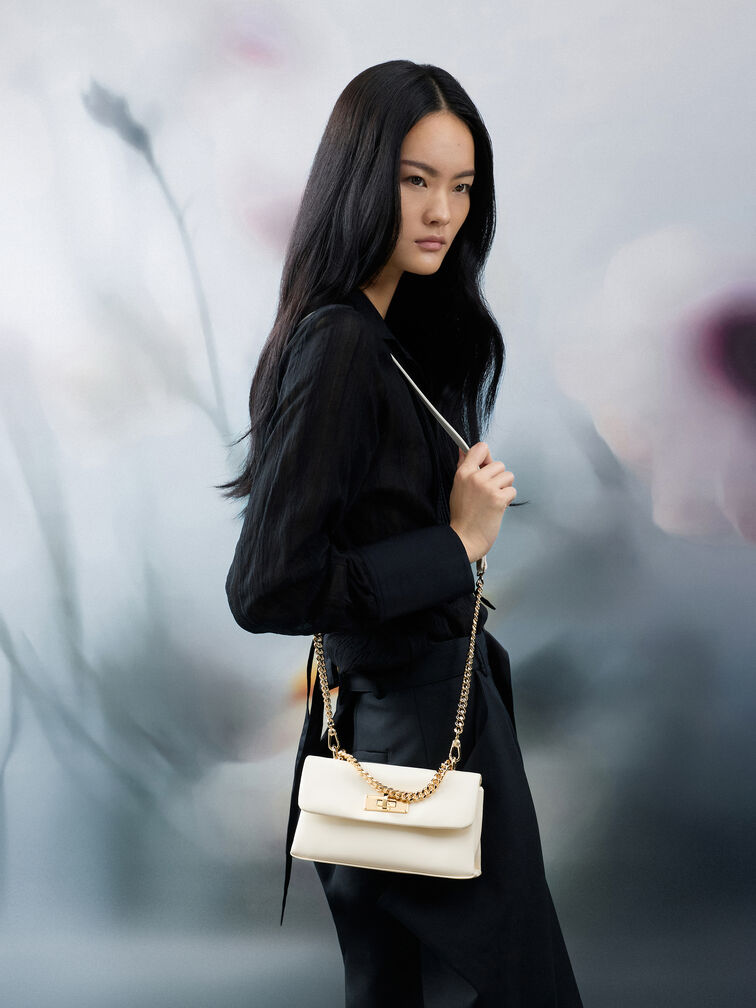 Kerry Wallet On Chain, Cream, hi-res