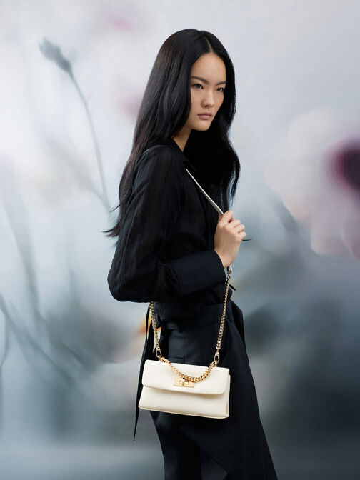 Kerry Wallet On Chain, Cream, hi-res