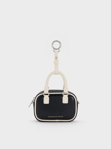 Sianna Two-Tone Bag Charm, Multi, hi-res