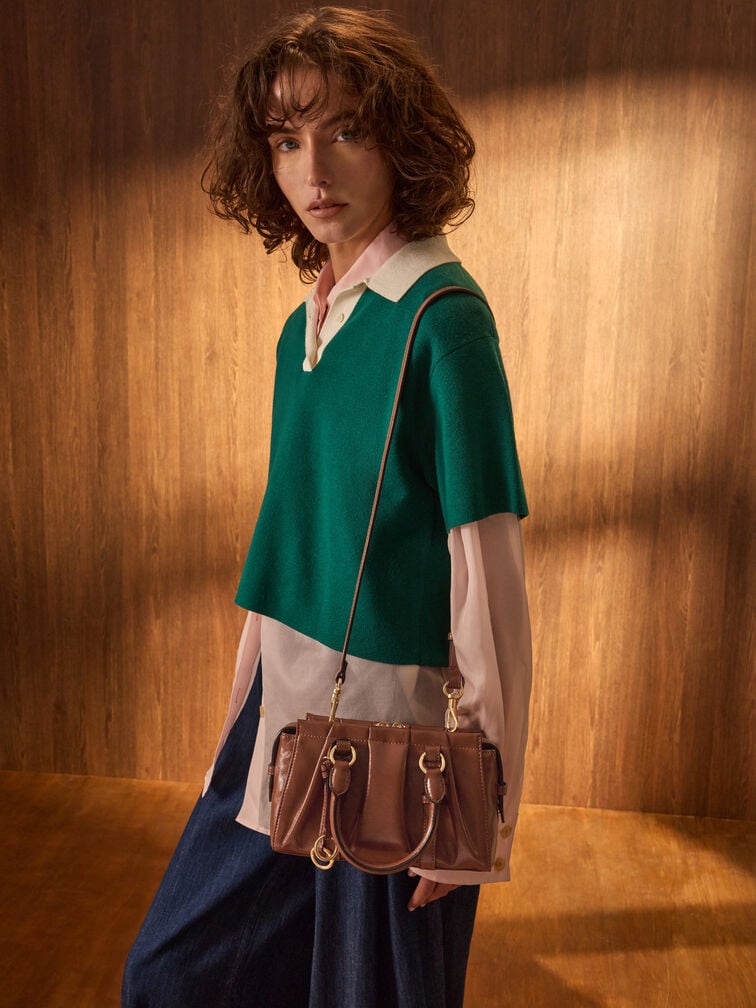 شنطة توت بريتون, شوكولاتي, hi-res