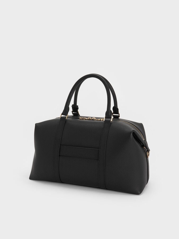 حقيبة بولينغ تشانس من الجلد المعاد تدويره, أسود, hi-res