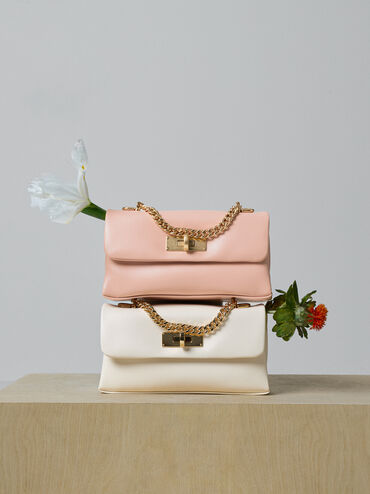 Kerry Wallet On Chain, Cream, hi-res