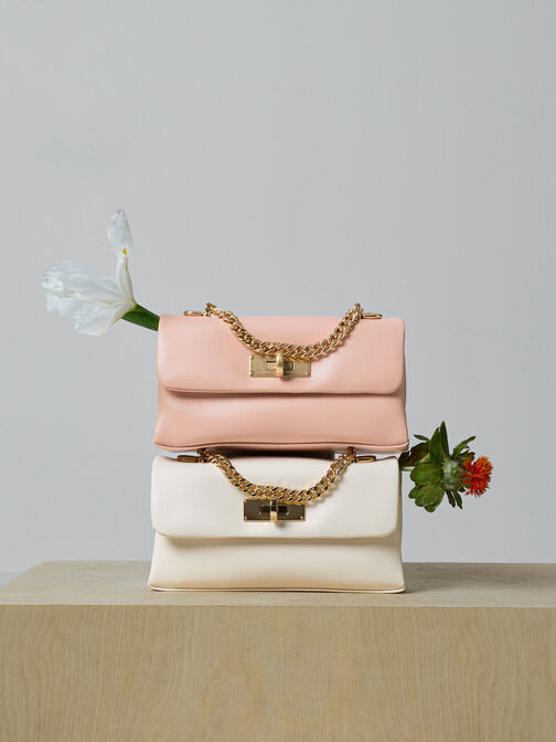 Kerry Wallet On Chain, Cream, hi-res