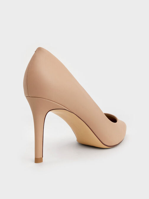 Emmy Pointed Toe Stiletto Pumps, Nude, hi-res