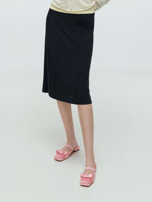 Brantley Bow Mules, Pink, hi-res