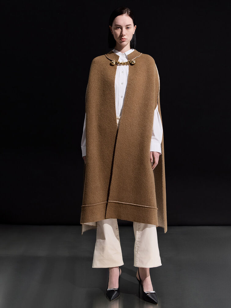 Bow Slingback Pumps, Black Textured, hi-res