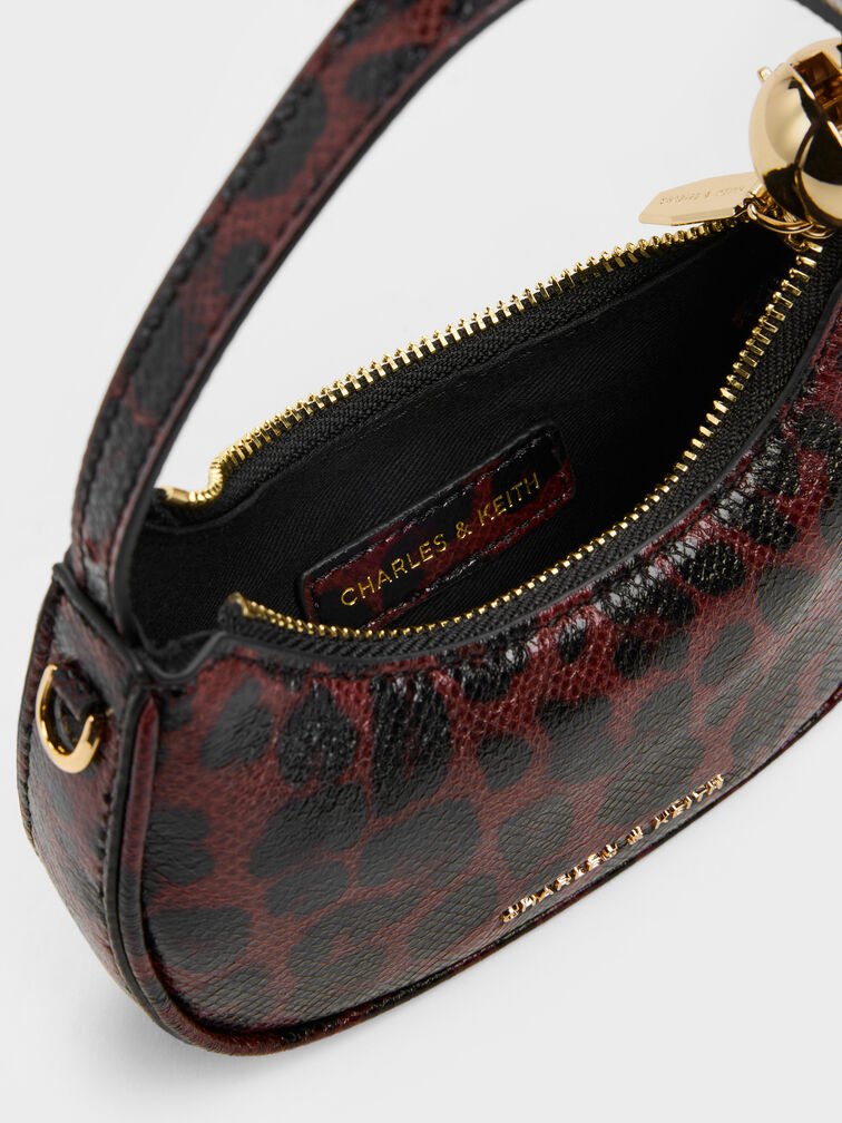 Micro Jesmyn Leopard-Print Two-Way Bag, Animal Print Burgundy, hi-res