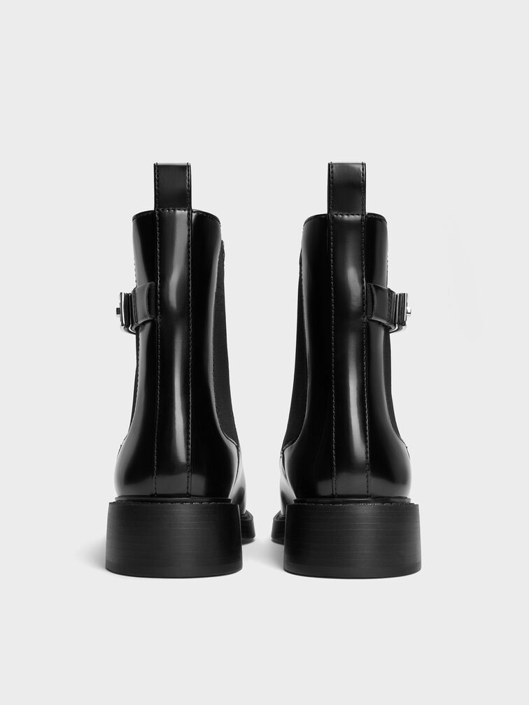 بوت لاندو تشيلسي بمشبك ميتاليك, صندوق أسود, hi-res