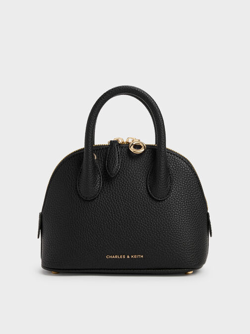 Beryl Bowling Bag, Black, hi-res