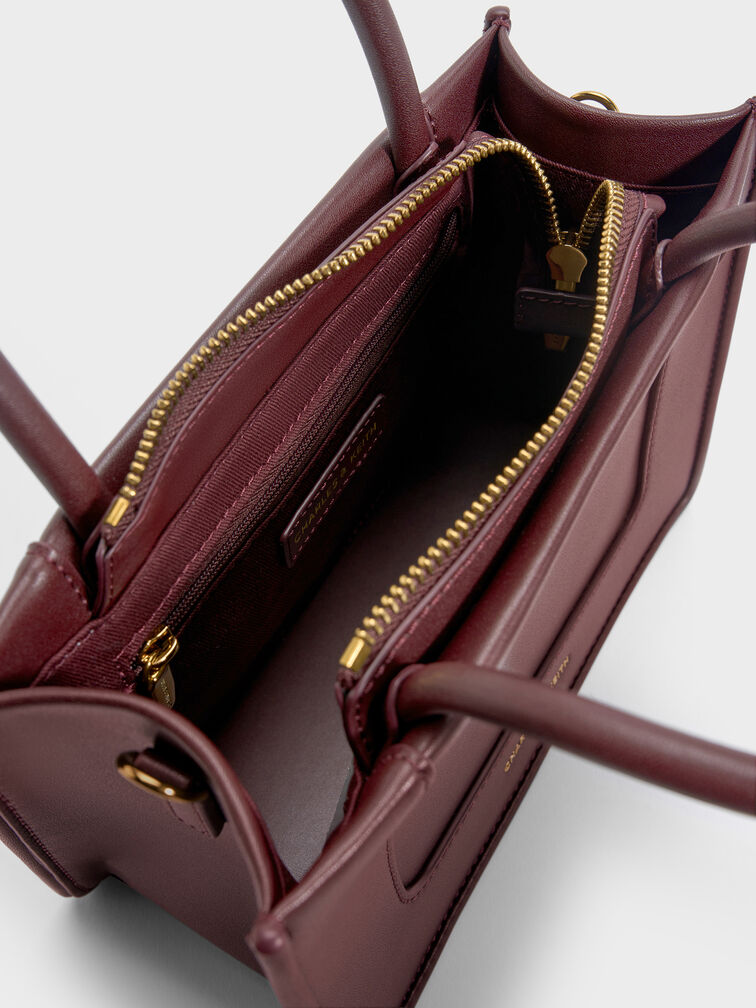 شنطة توت ميني دايلا, أحمر توتي فاخر, hi-res