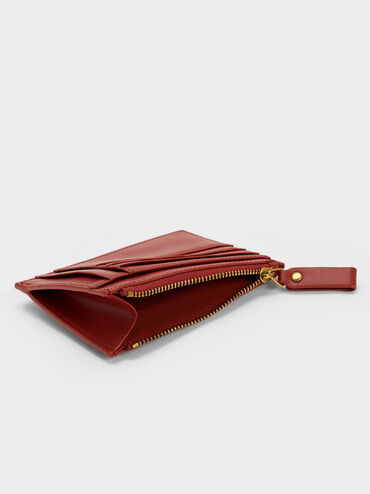Multi-Slot Card Holder, Brick, hi-res