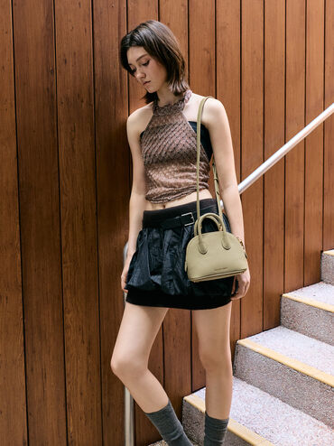 حقيبة بولينغ بيريل, زيتوني فاتح, hi-res