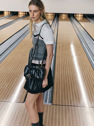 شنطة توت بريتون, أسود, hi-res