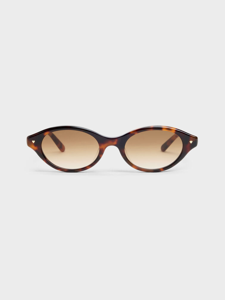Pecola Oval Sunglasses, T. Shell, hi-res