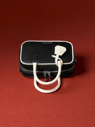 حقيبة بولينغ سيانا ميني ملونة بتصميم بلونين, متعدد الألوان, hi-res