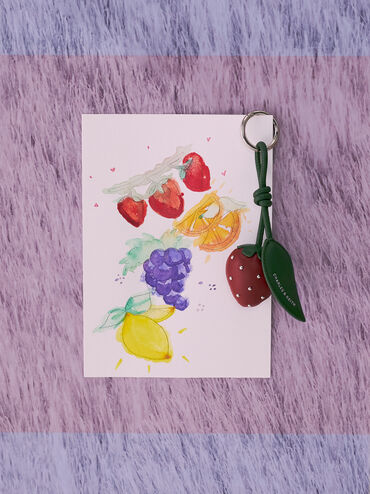 تعليقة الفراولة, أحمر, hi-res