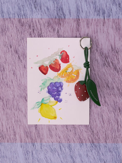 تعليقة الفراولة, أحمر, hi-res