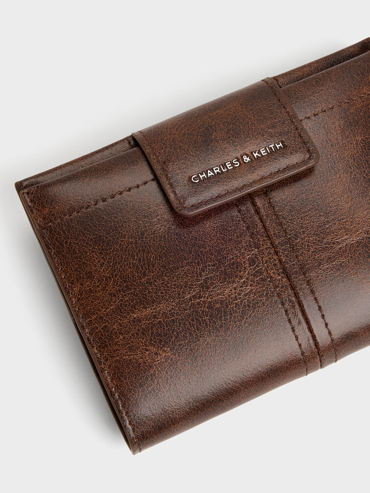 Noane Passport Holder, Distressed Coffee, hi-res