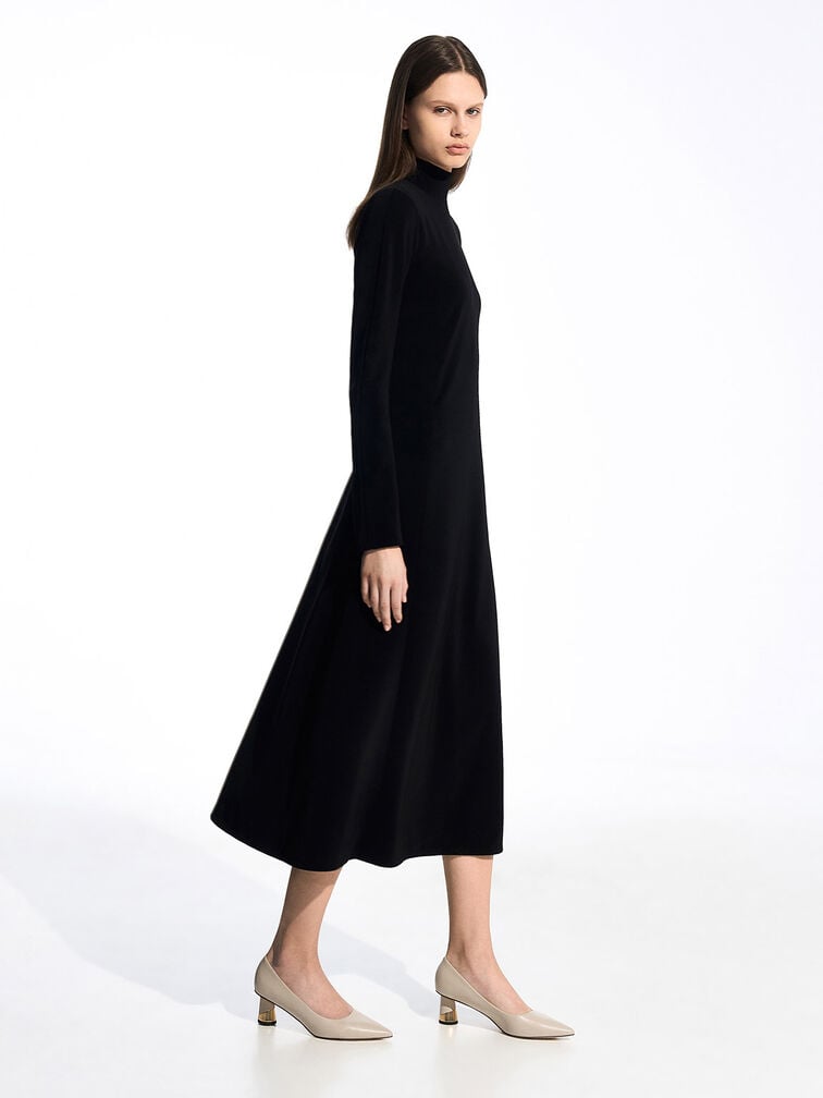 حذاء كعب ميتالك, أبيض طباشيري, hi-res