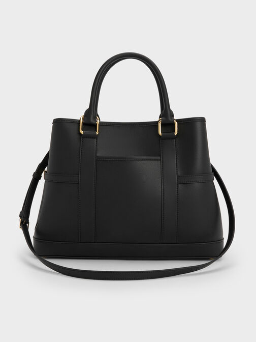 Scottie Tote Bag, Black, hi-res