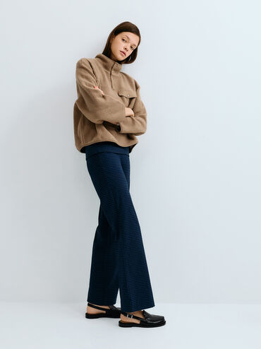 حذاء لوفر "جيل" بسير خلفي, أسود, hi-res