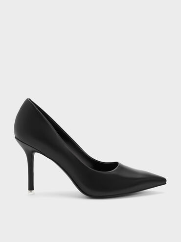 Emmy Stiletto Heel Pumps, Black, hi-res
