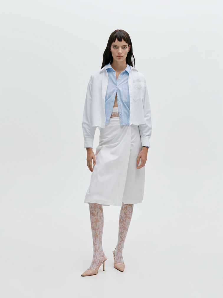 حذاء من الدانتيل والساتان مفتوح من الخلف بكعب (بامبس), لون البشرة الطبيعي, hi-res