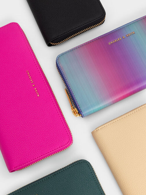 محفظة طويلة دولسي بسحاب كامل, أسود, hi-res