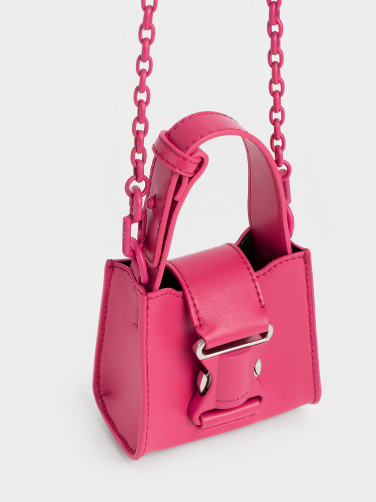 Ivy Top Handle Mini Bag, Red, hi-res