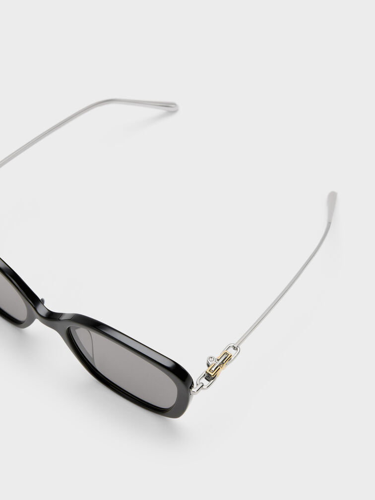 Adalyn Butterfly Sunglasses, Noir, hi-res