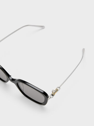 Adalyn Butterfly Sunglasses, Noir, hi-res