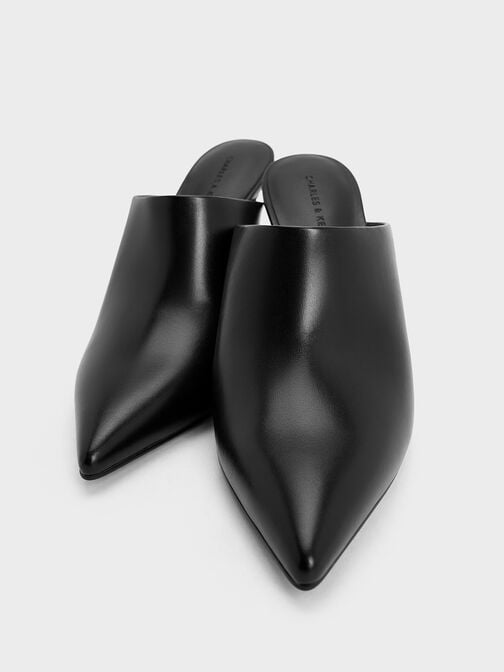 حذاء ميول بكعب مدبب عالي, أسود, hi-res