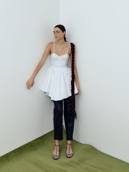 صندل جايلين جيم ذو الأقفاص, بني, hi-res