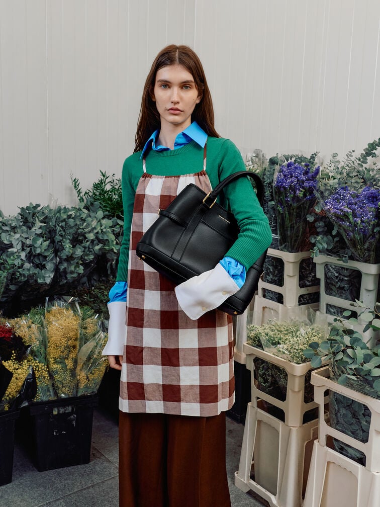 Scottie Tote Bag, Black, hi-res