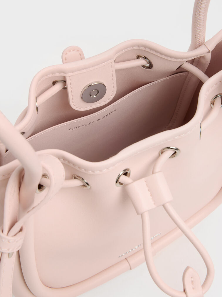 Lyla Tubular Bucket Bag, Soft Pink, hi-res
