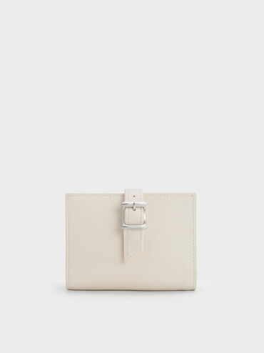 Bryna Belted Wallet, Cream, hi-res