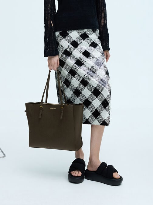 حقيبة توت سانسا, طحلبي داكن, hi-res