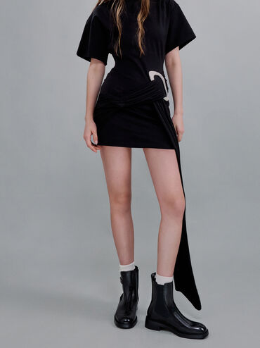 بوت لاندو تشيلسي بمشبك ميتاليك, صندوق أسود, hi-res