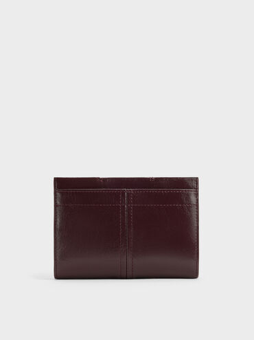 Noane Passport Holder, Wineberry Red, hi-res