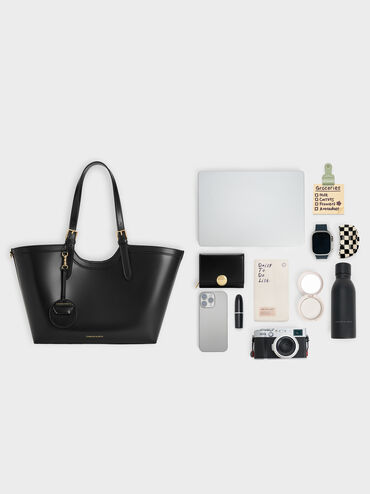 حقيبة حمل كبيرة الحجم من إينولا, أسود, hi-res