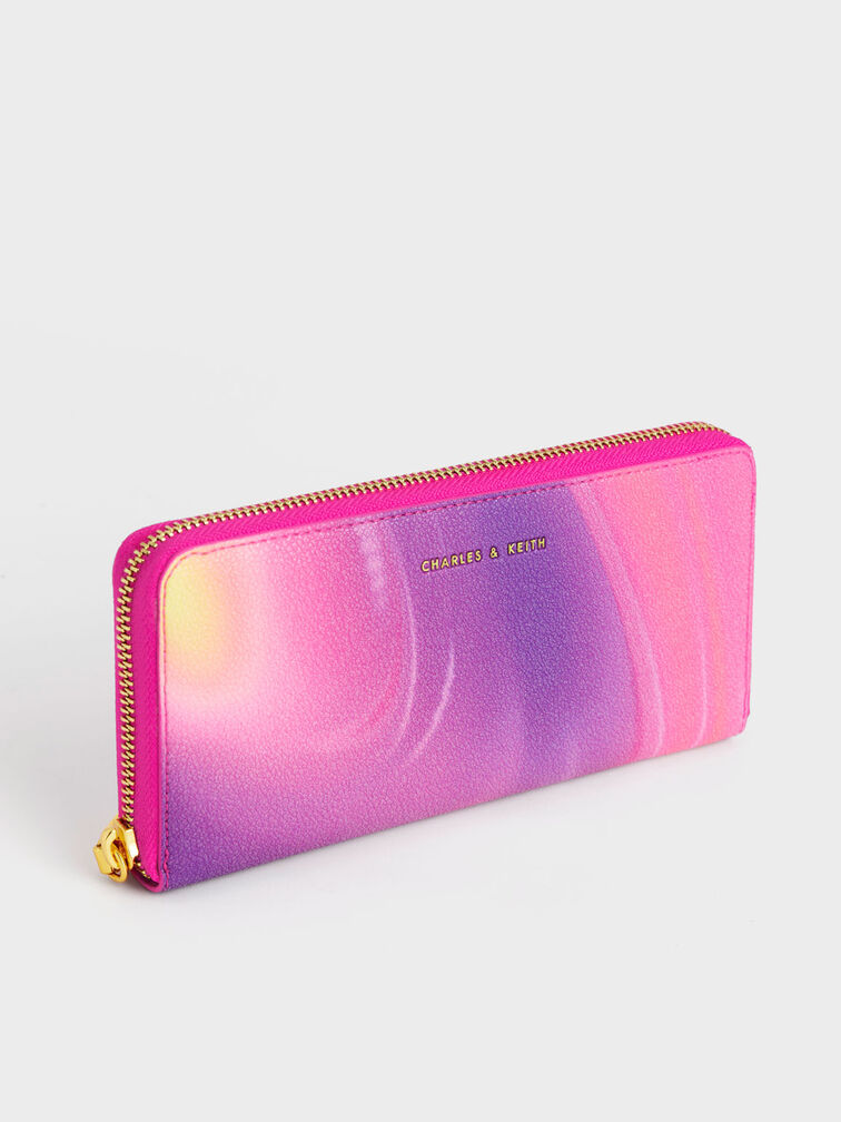 Holographic Dulcie Holographicaphic Zip-Around Long Wallet ...