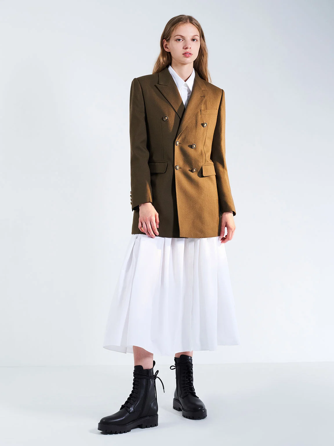 بوت قتالي بنعل مضاد للانزلاق – أسود