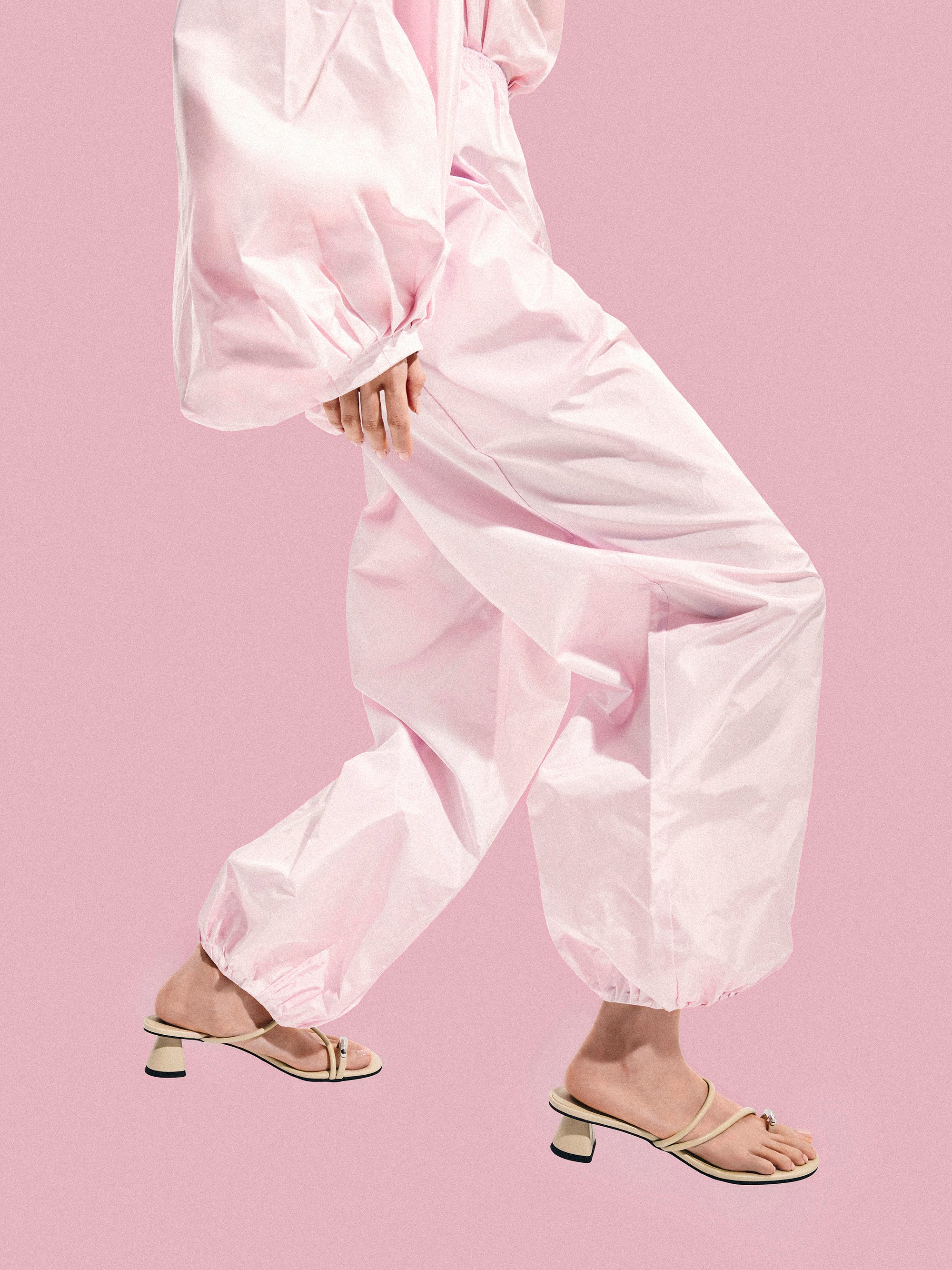 Toe-Ring Strappy Heels, Taupe, hi-res